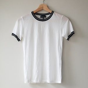 Rag & Bone Sz XS Short Sleeve Lyocell Shirt Tee